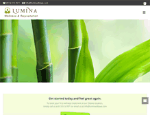 Tablet Screenshot of luminaottawa.com